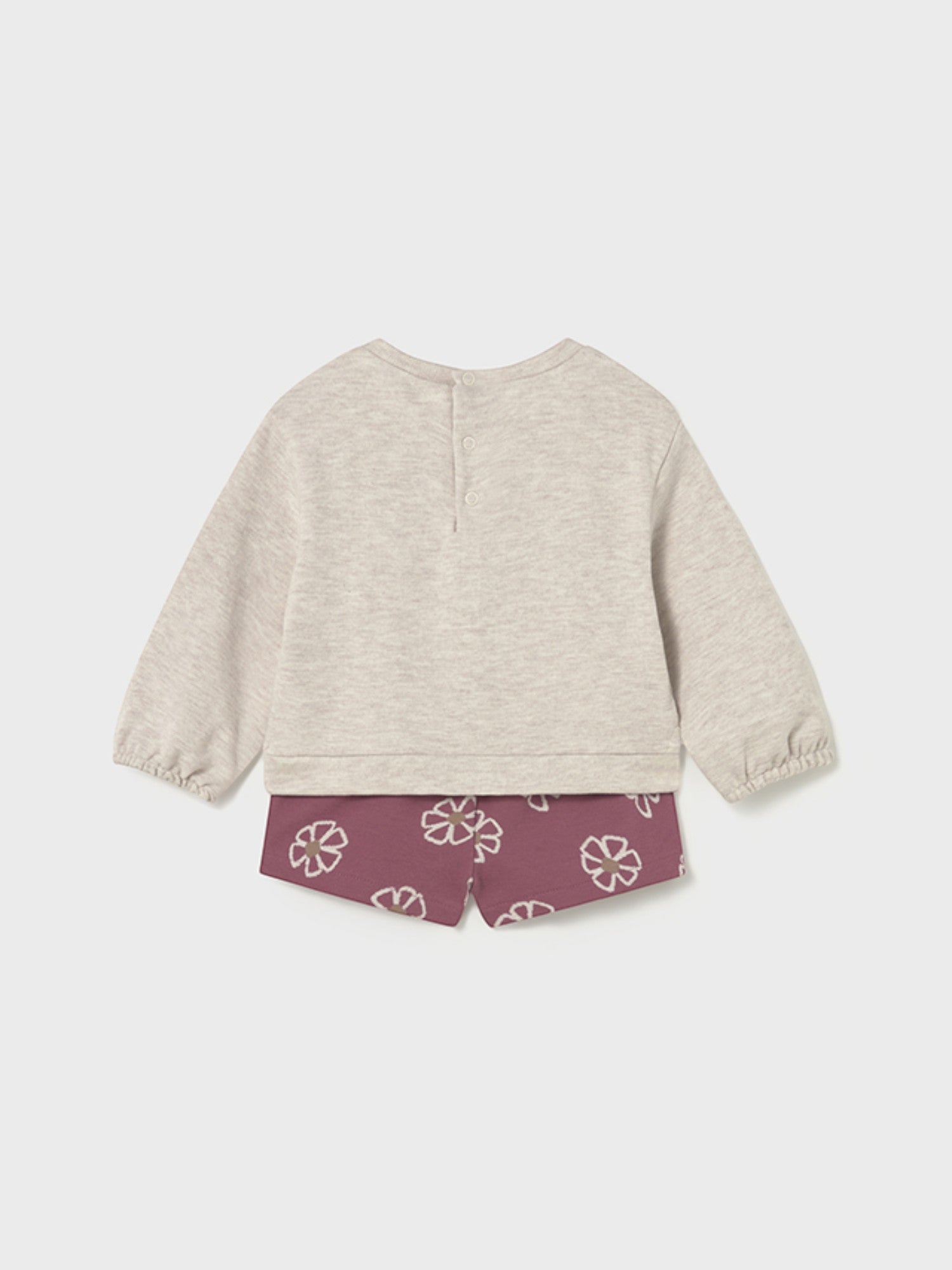 Girl's Pink Jacquard Bermuda Shorts 2262/49