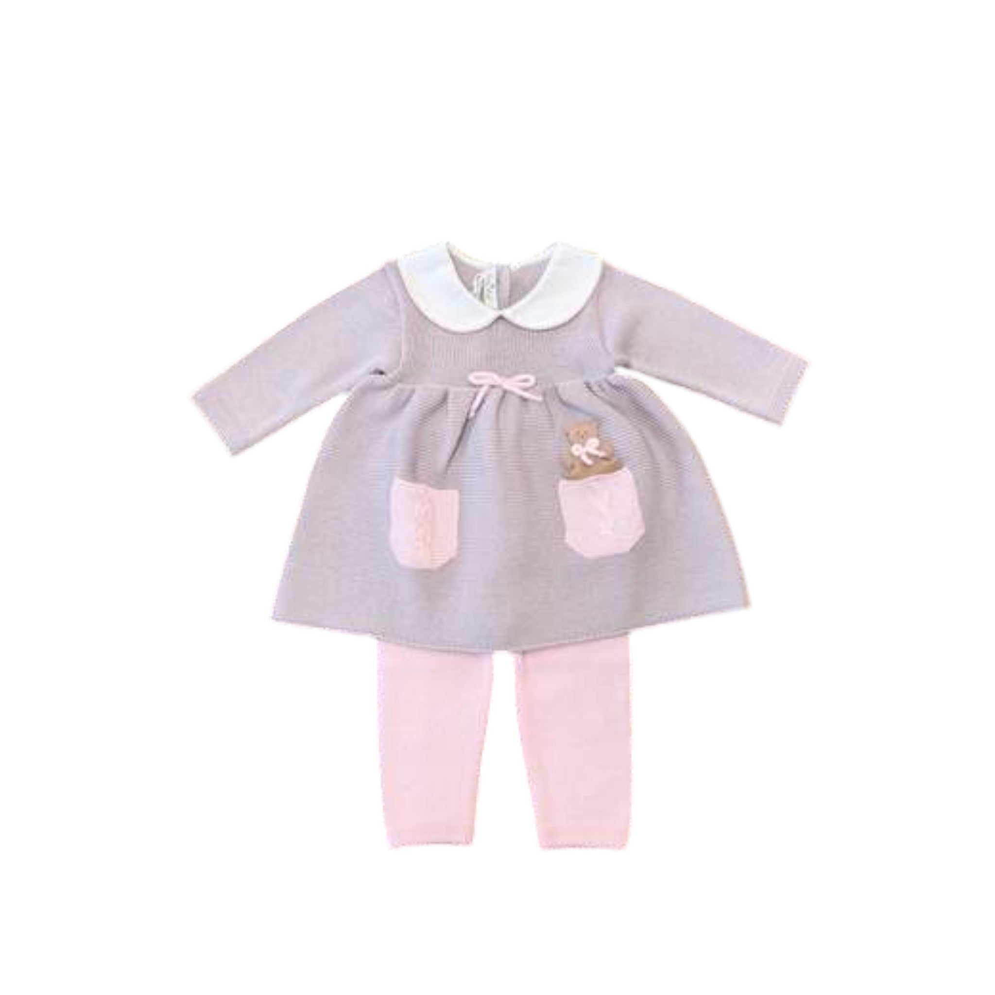 Completo Nascita Orsetto Pura Lana BABY LORD ORSETTO 420/R