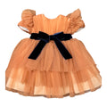 Orange Tulle Dress for Girls GG33I