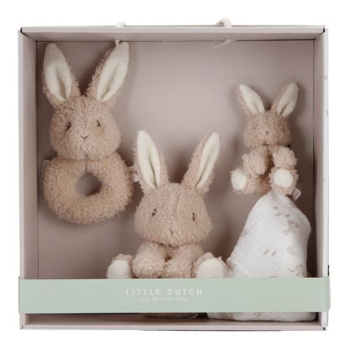 Confezione regalo coniglietto  BEIGE LD8859 -  NANU' BABY