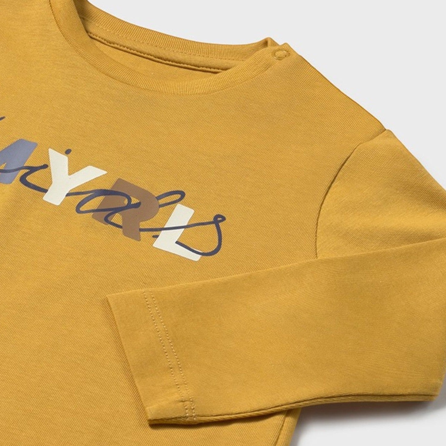 Maglietta m/l basica Bimbo Giallo 108/28 -  NANU' BABY