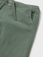 Green Microfiber Perforated Pants for Boys 2507/89