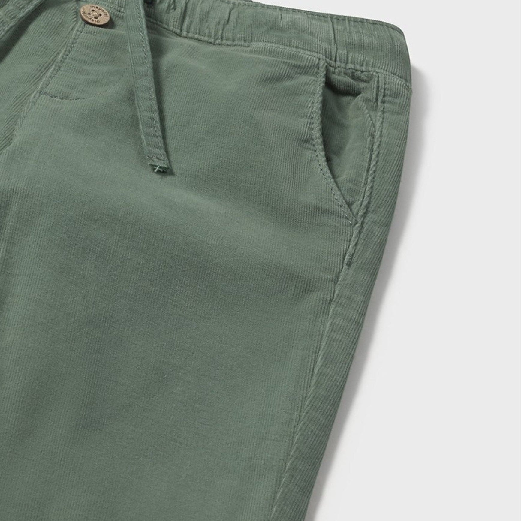 Pant.micropanno traforato Bimbo Verde 2507/89 -  NANU' BABY