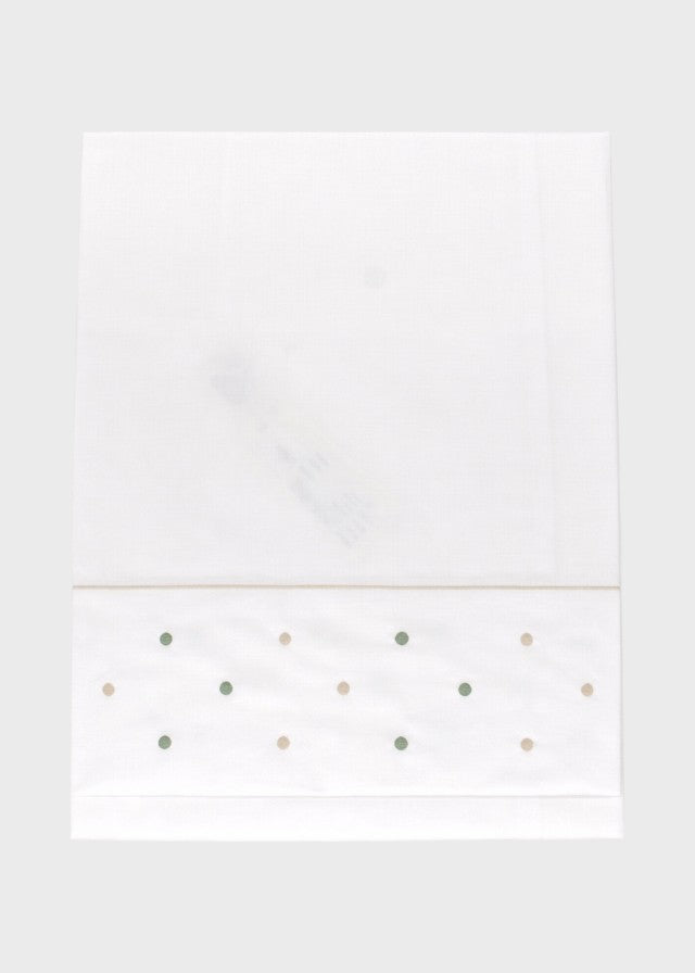 Green Polka Dot Sheet EK56LE/V