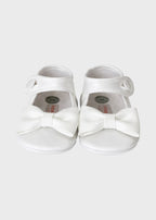 Ballerina Satin White Bow SF4214/T95-20