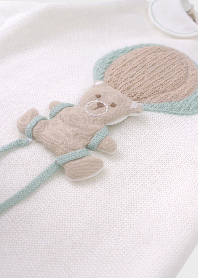 Green Hot Air Balloon Cotton Onesie EK5010V