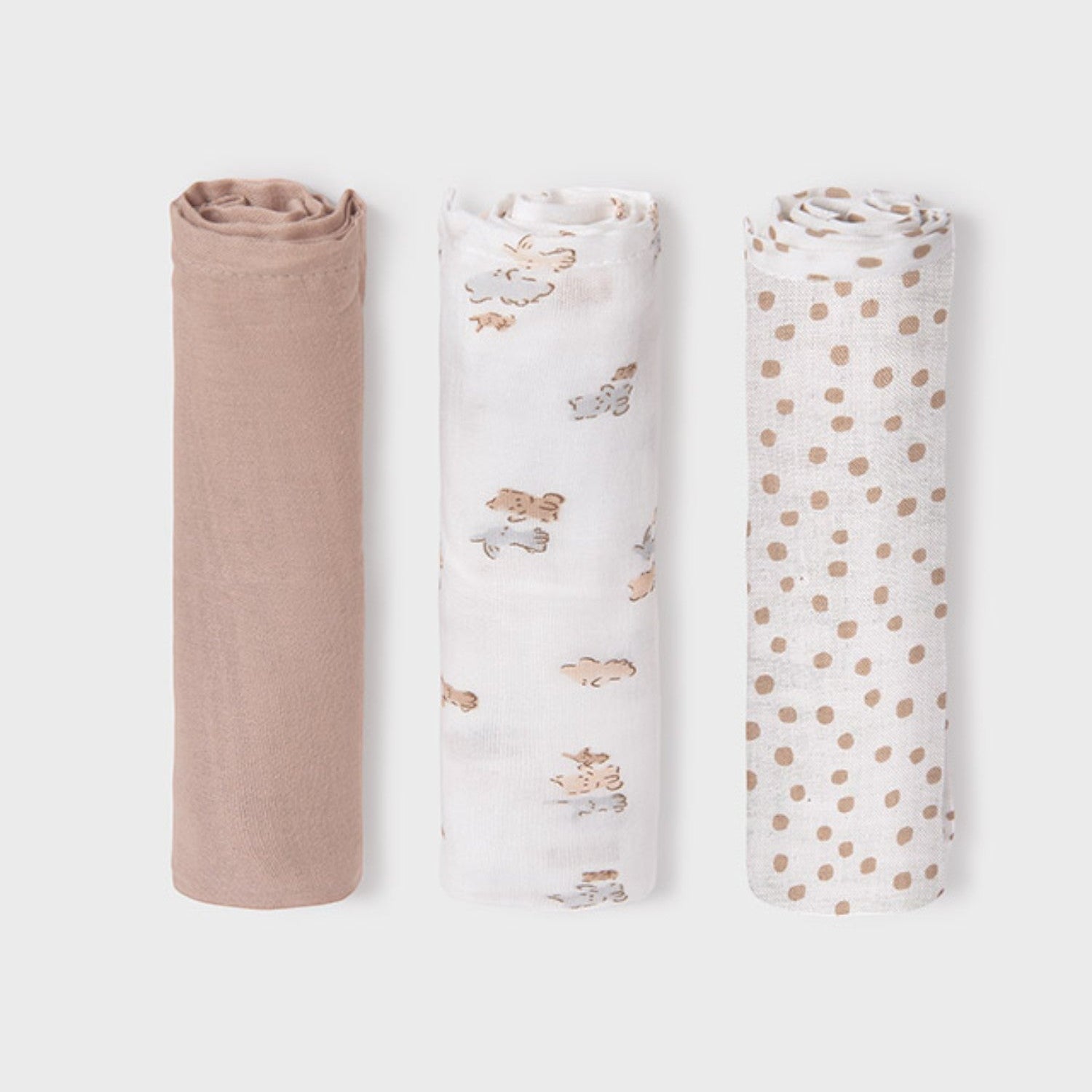 Set di garze piccole Neonato ECRU 9872/E -  NANU' BABY