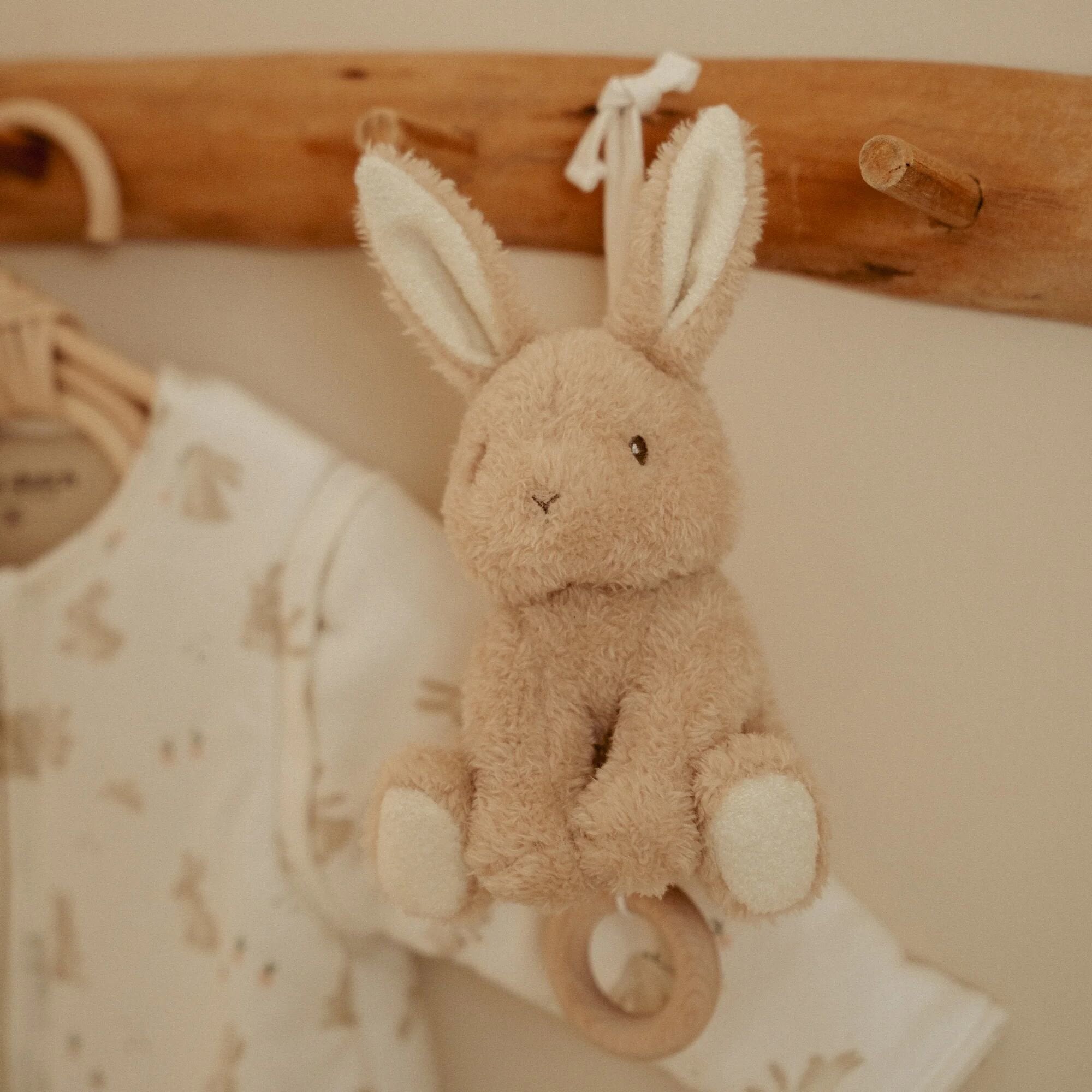 Carillon Baby Bunny  Beige LD8426 -  NANU' BABY