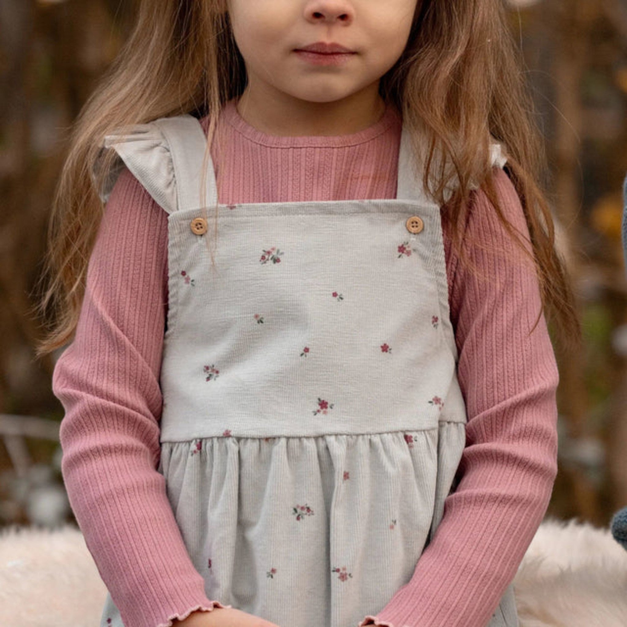 Abito senza maniche  - Giardino delle fate Bimba Verde CL25095013