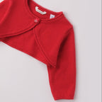 Cardigan Scaldacuore Bimba Rosso 3F702/2253 -  NANU' BABY