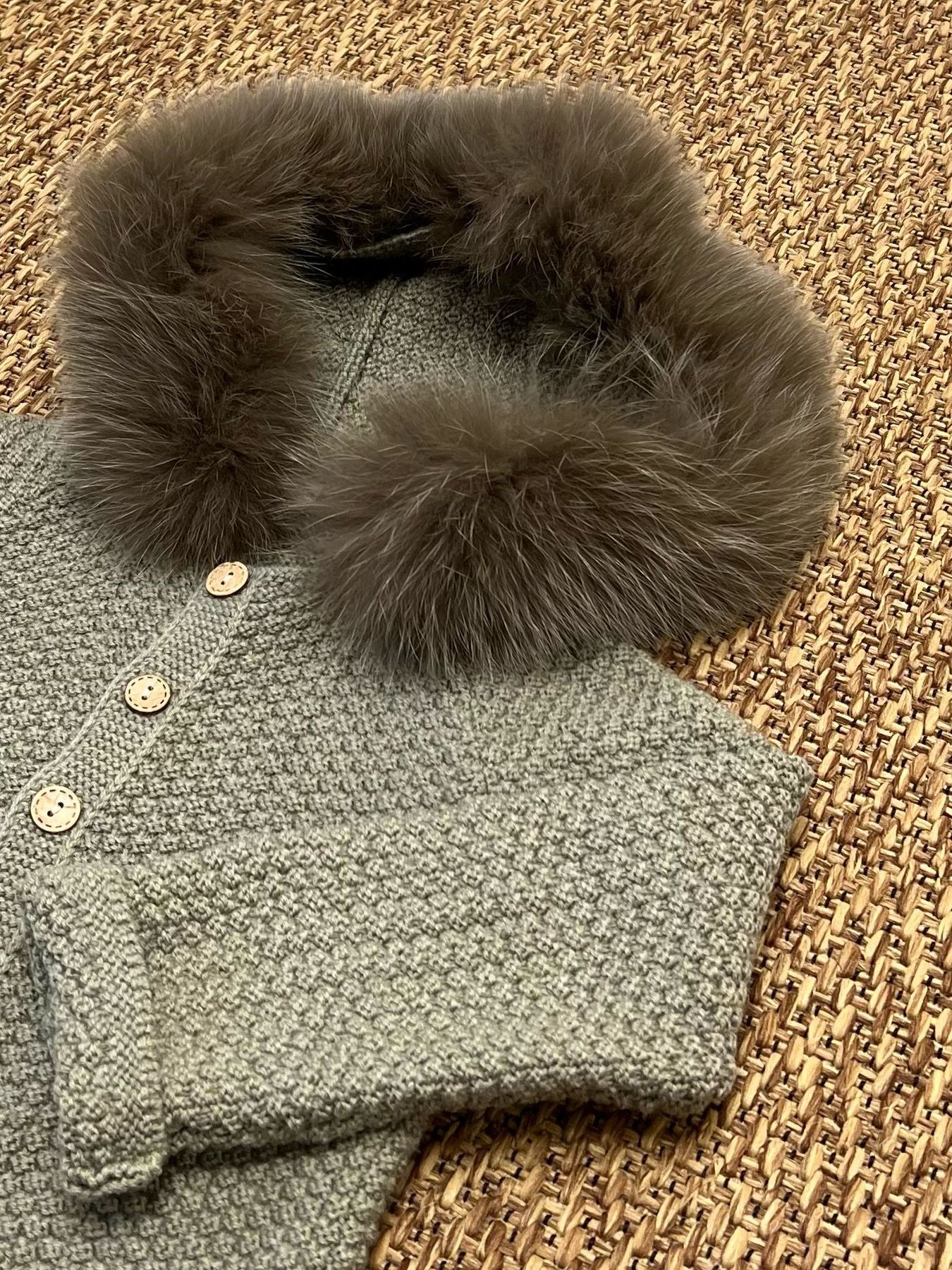 Boys' Knit Coat GREEN L019-10206