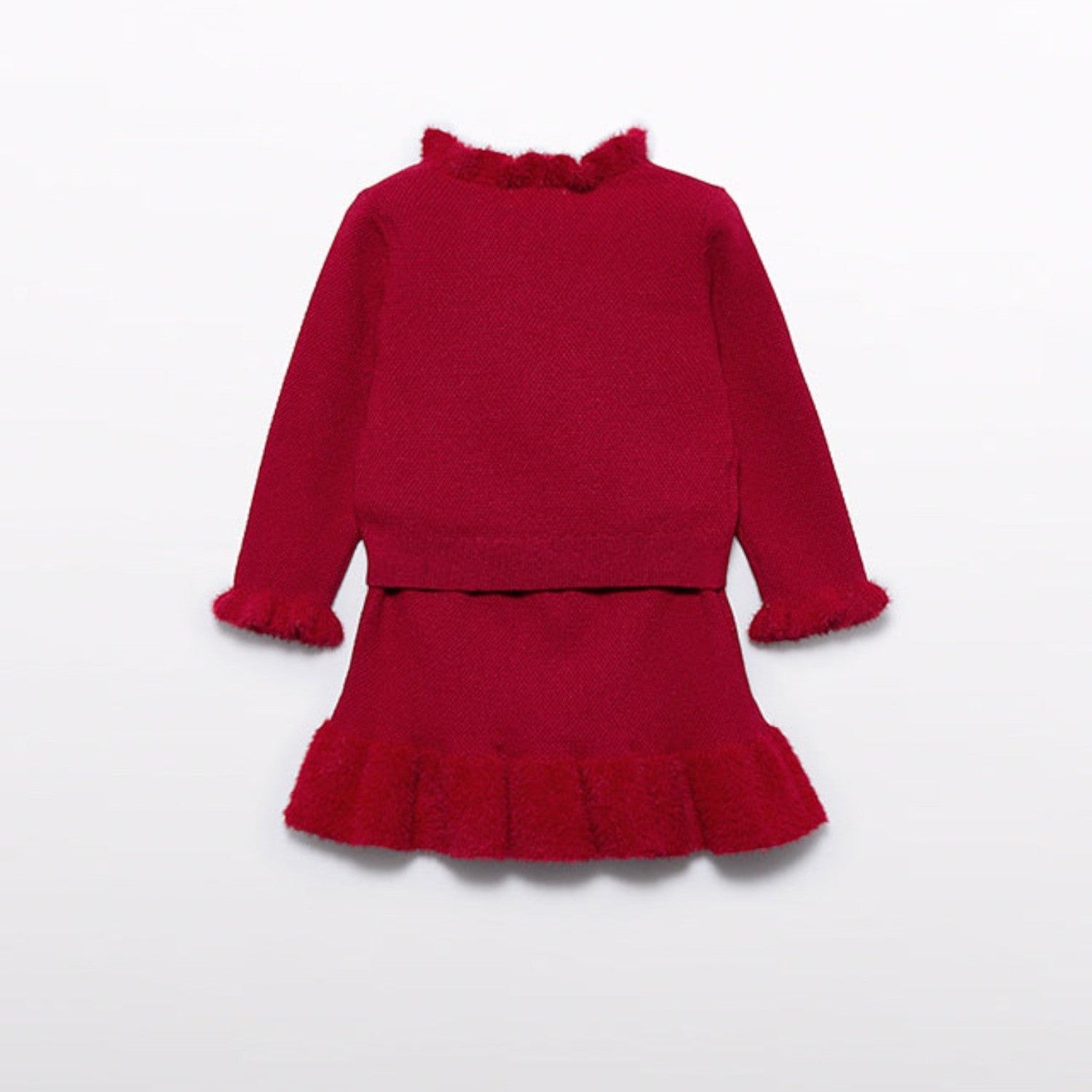 Compl. gonna tricot pelo Bimba Rosso 5513/2 -  NANU' BABY