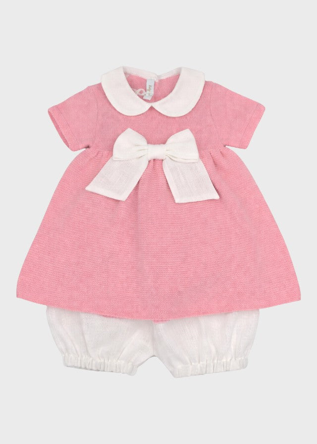 White Cotton Linen Set 485