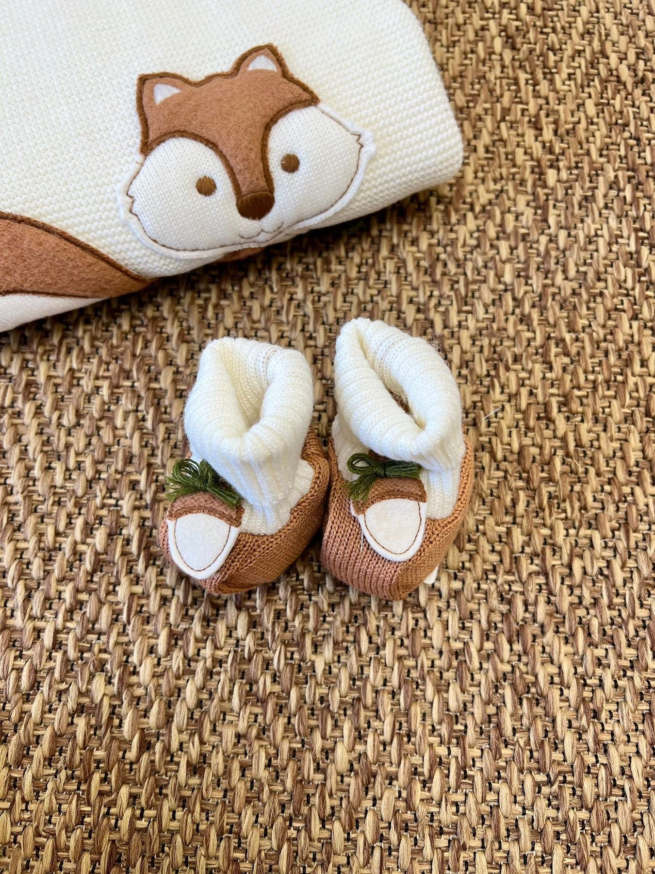 Brown Baby Booties 6795