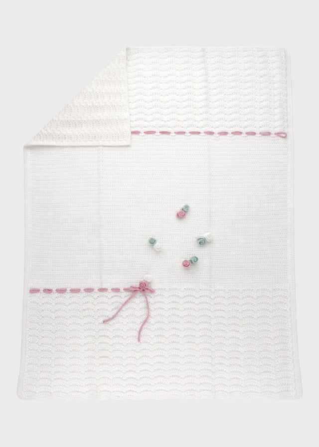 Cotton Blanket Pomegranate Roses EK1780