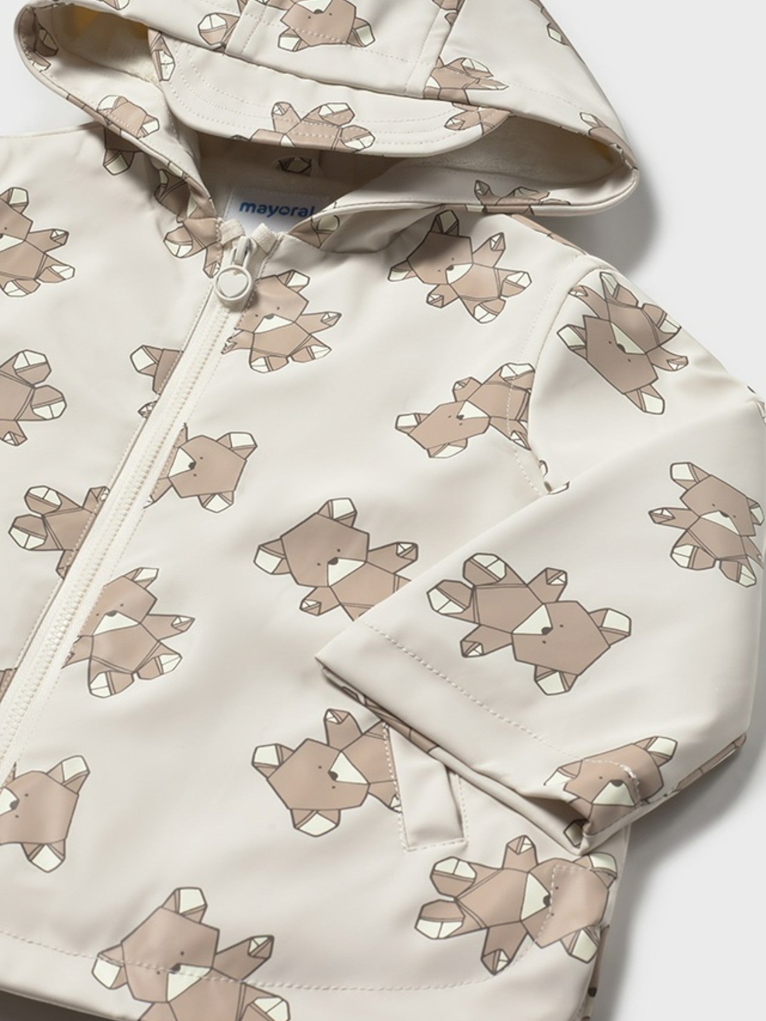 Ivory Raincoat for Girls 2439/92