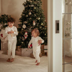 Christmas pajamas, one-piece, Beige CL25106000