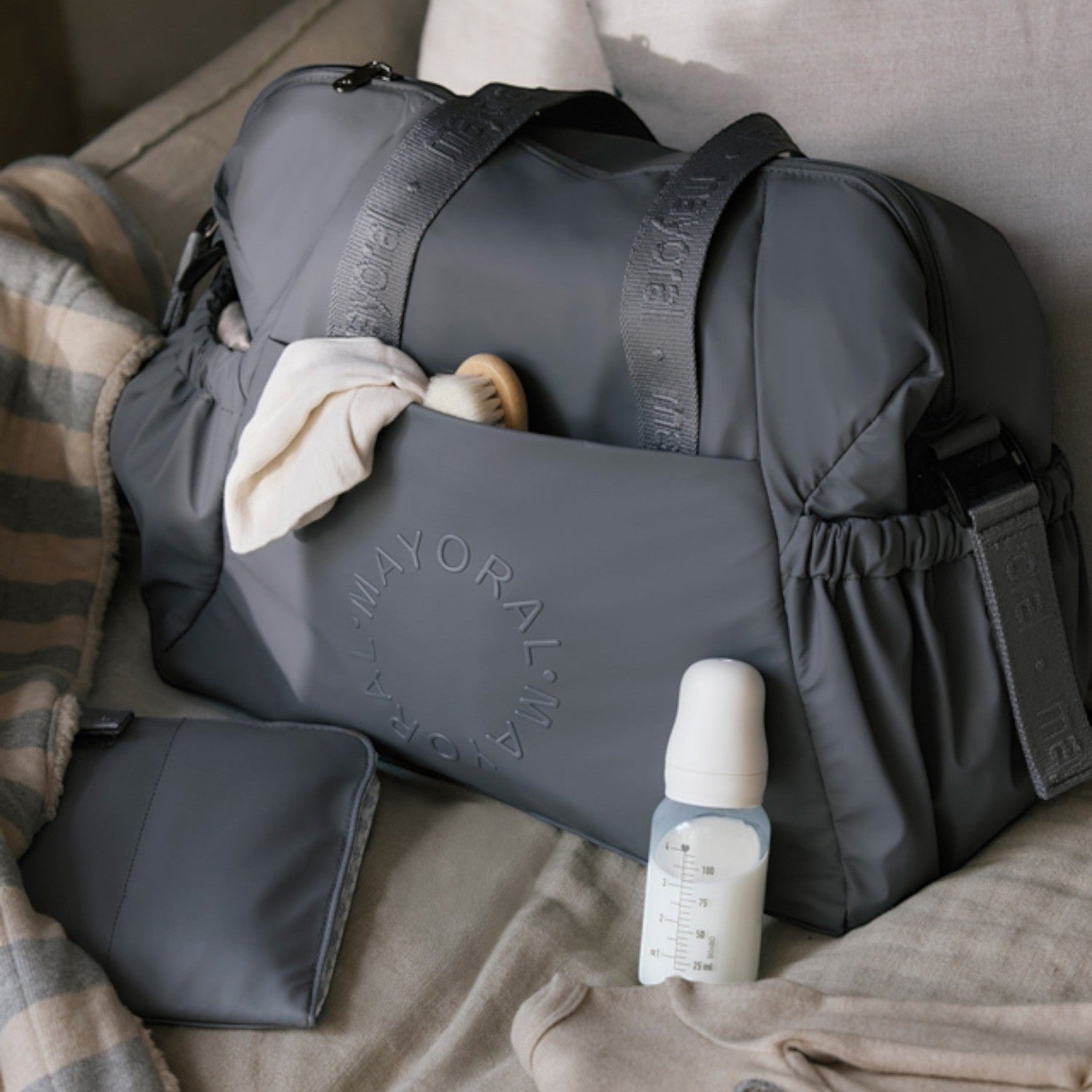 Borsa grande  Grigio 19967/69 -  NANU' BABY