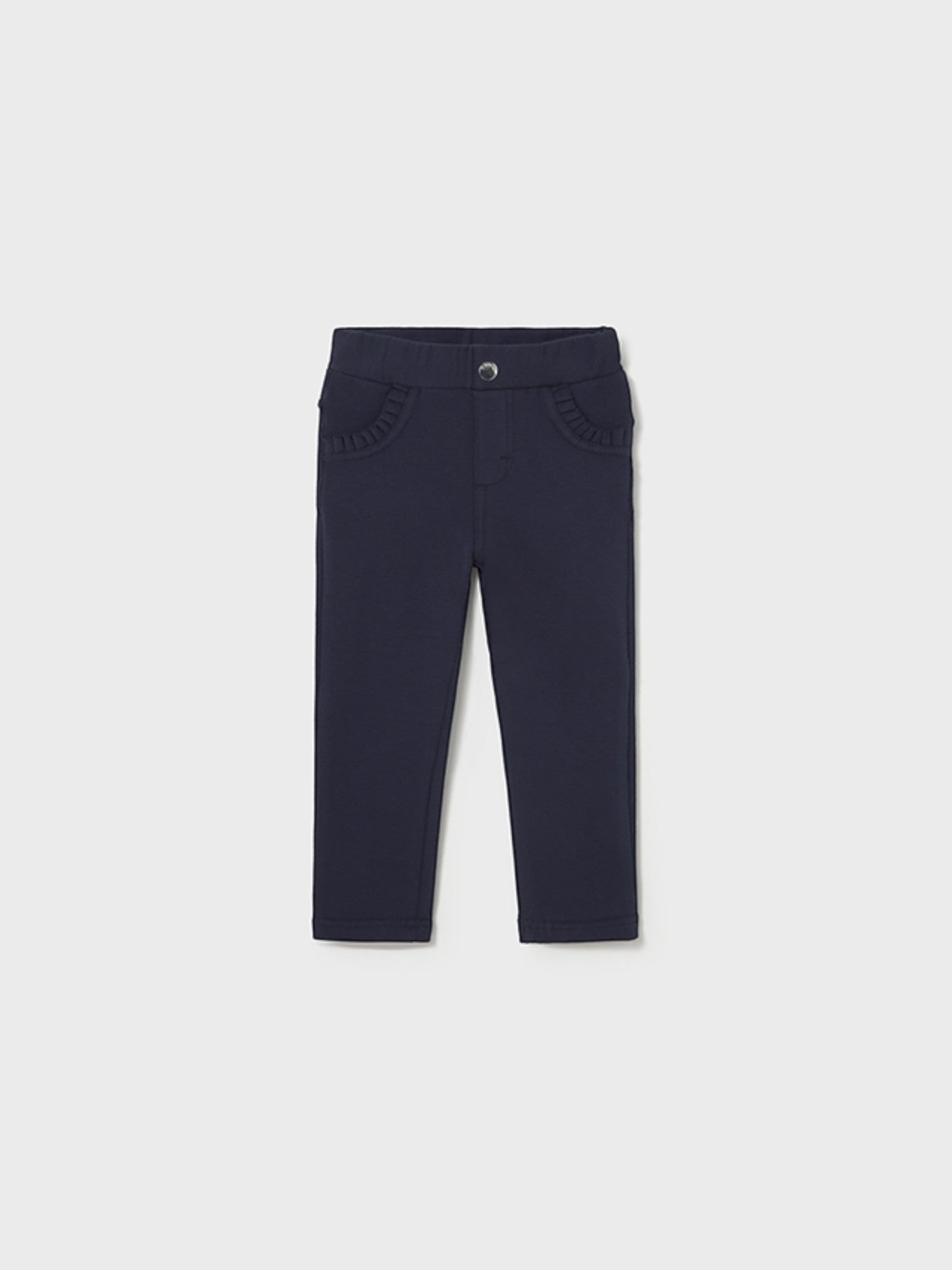 Basic sweatpants for girls, blue, size 560/82