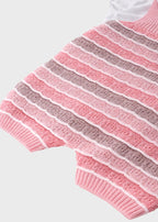 Completo Salopette Maglia Rosa EK1130/R