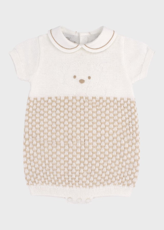 Tutina Corta Teddy Avorio EK5722/A