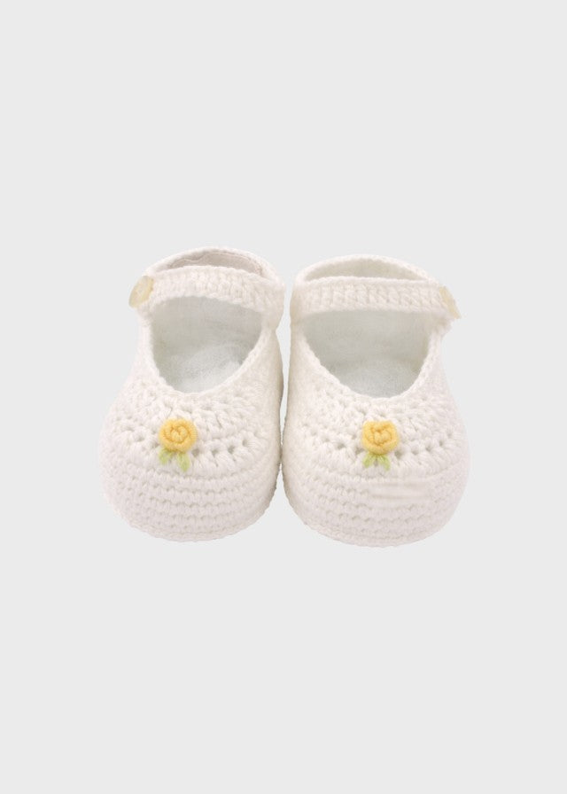 Yellow Rose Ballerina Slippers HUNKAR/BB-G