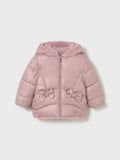 Reversible fur jacket for girls, pink 2435/81