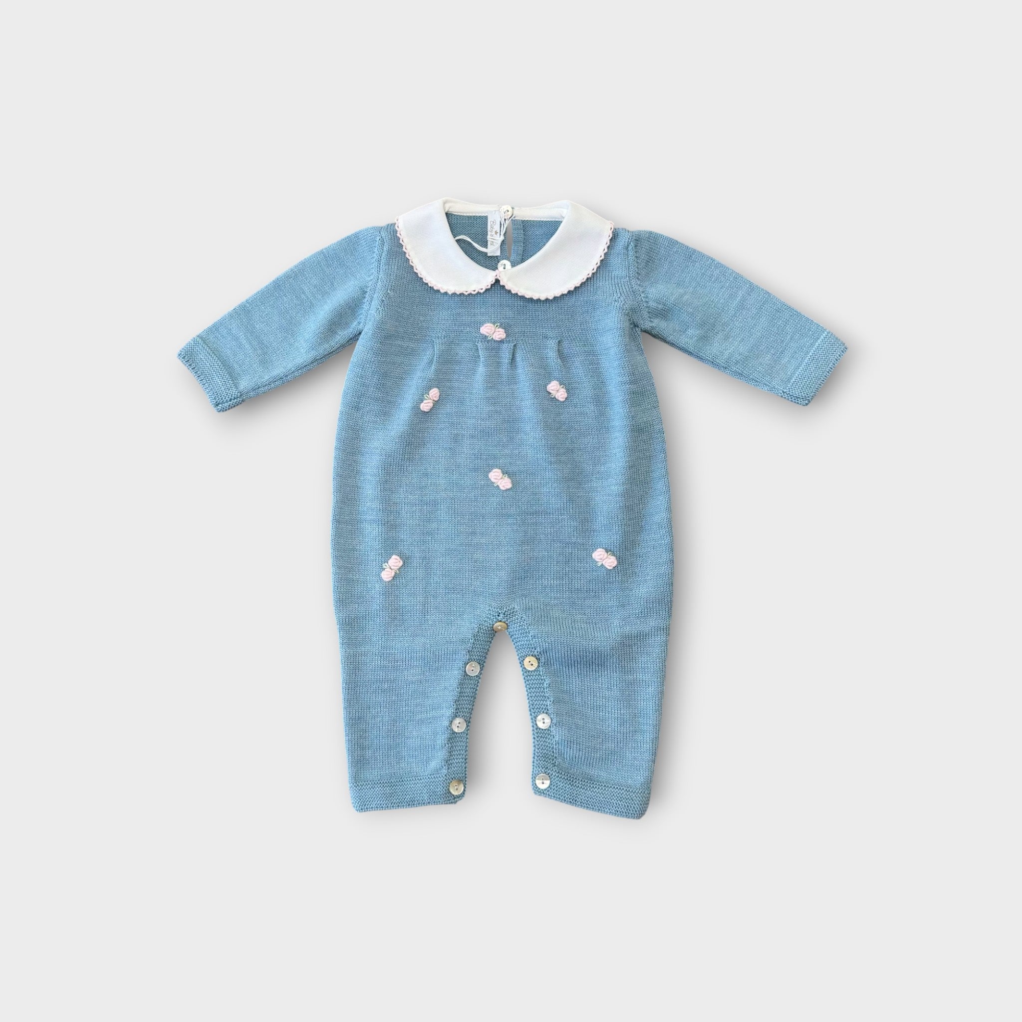 Tutina Roselline Neonata Verde ROSELLINE/324-V