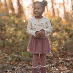 Knit Cardigan - Fairy Garden Baby Girl Ivory CL25092031