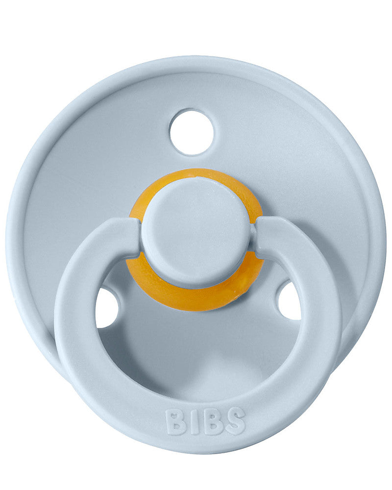 Set of 2 Iron/Baby blue pacifiers Grey 110223