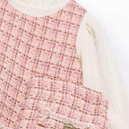Compl. bermuda tweed Bimba Rosa 5727/8 -  NANU' BABY