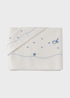 DORY/LN Sea Embroidery Cotton Sheet