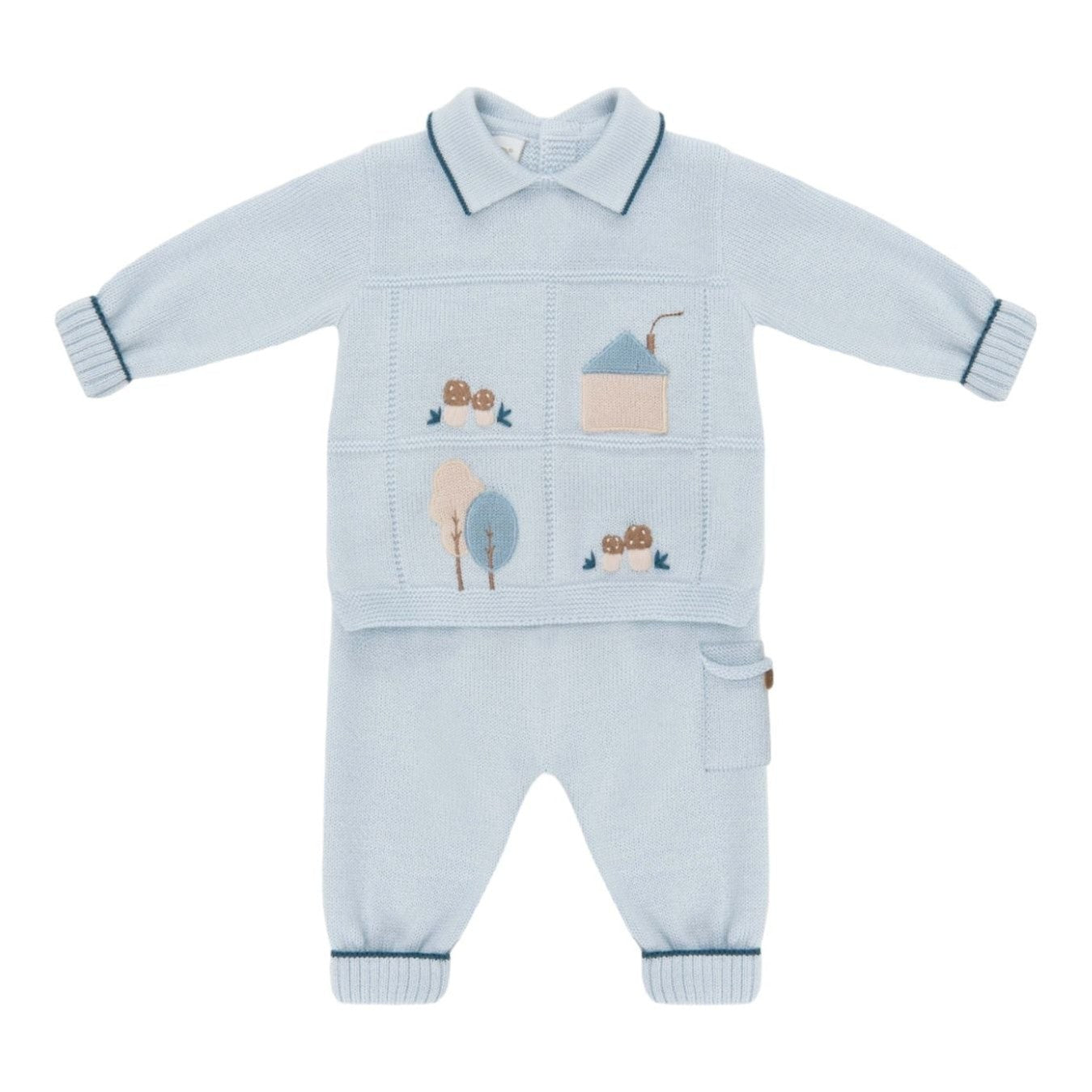 Completo nascita Village Neonato CIELO IB6650 -  NANU' BABY