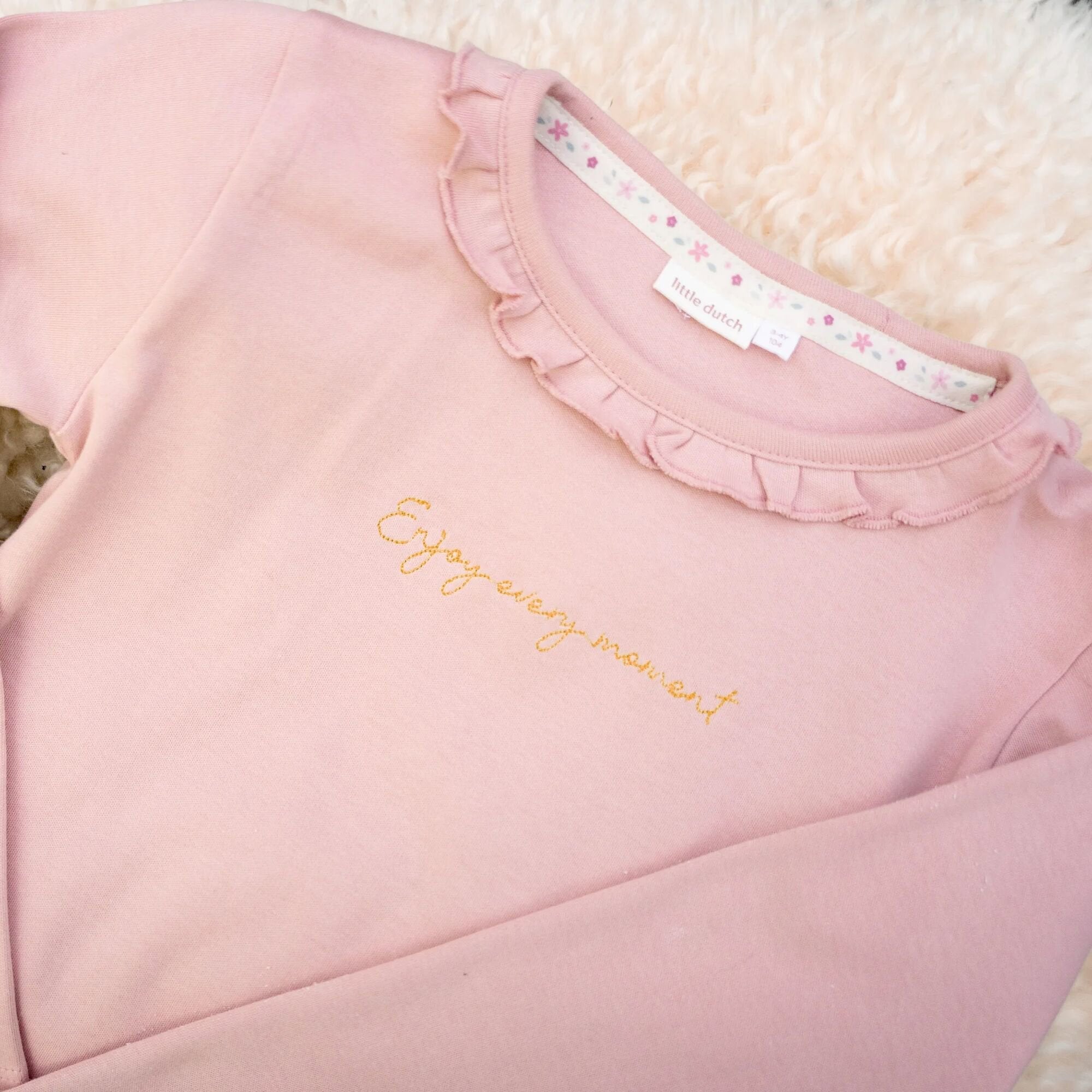 Long-sleeved T-shirt - Fairy Garden Girl Pink CL25091001