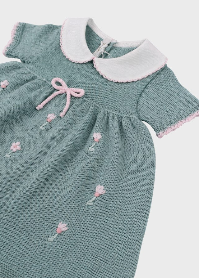 Green Daisies Cotton Set 363/V