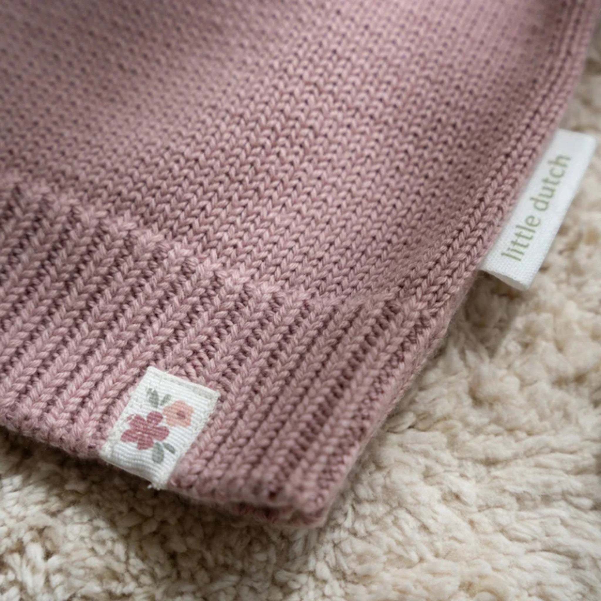 Maglione lavorato a maglia - Giardino delle fate Bimba Rosa CL25092019