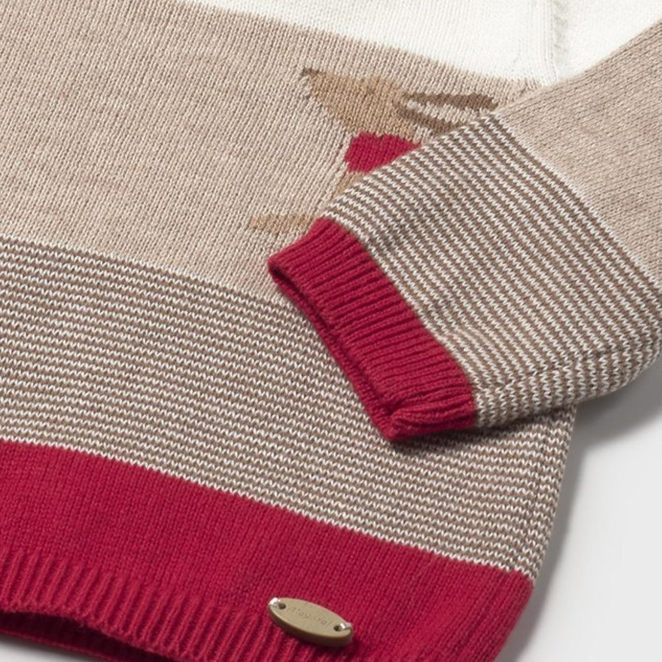 Completo Bimbo Beige Pantaloni Corti Mayoral 2259/30 - NANÙ BABY -  NANU' BABY