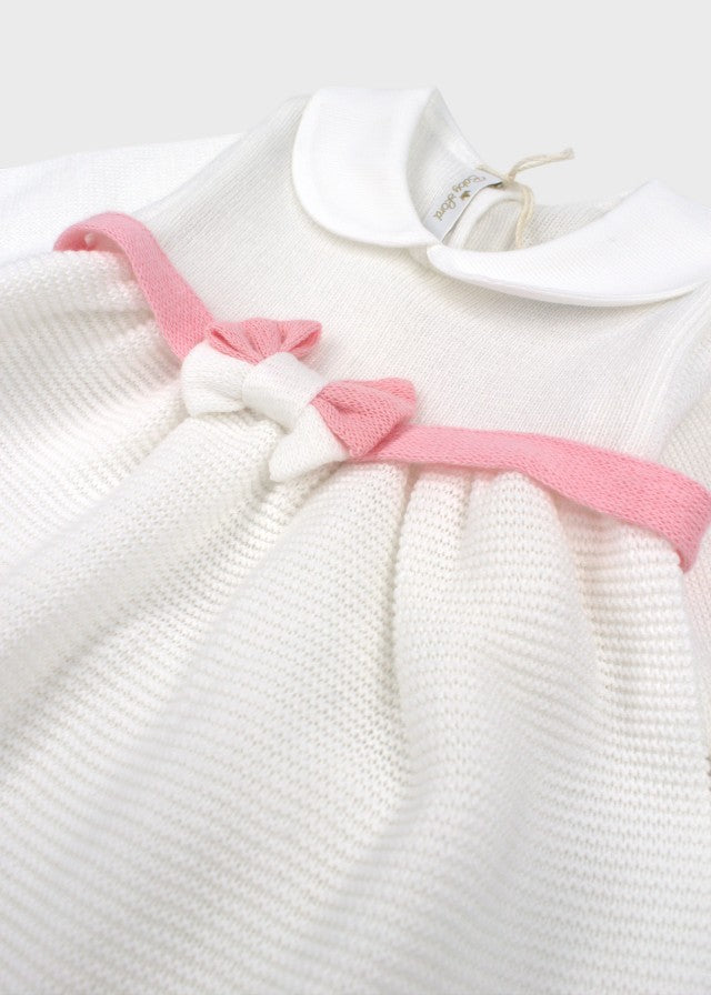 White Bow Cotton Set 480