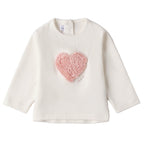 Girocollo Ml Bimba Bianco 3F711/112 -  NANU' BABY