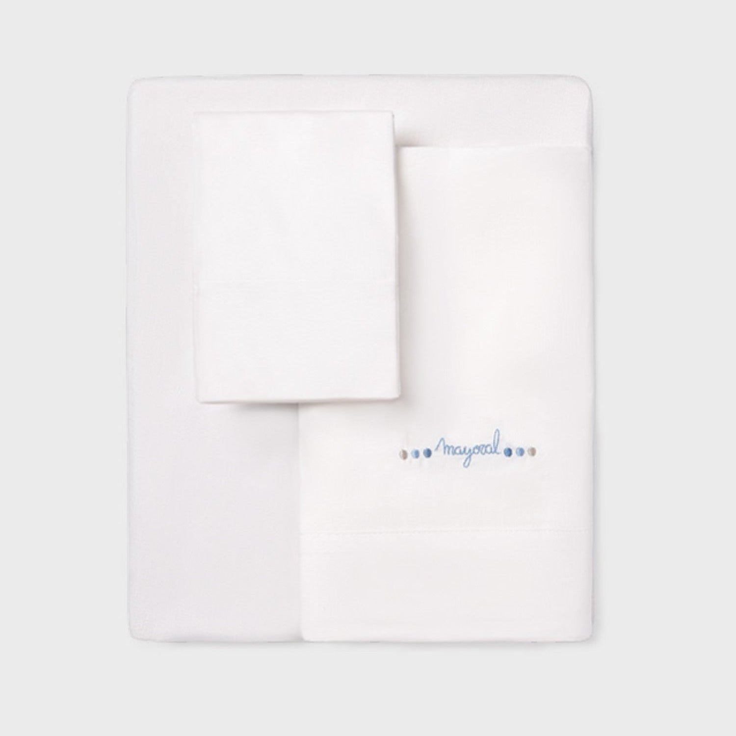 Baby Fitted Sheet, Light Blue 9992/14