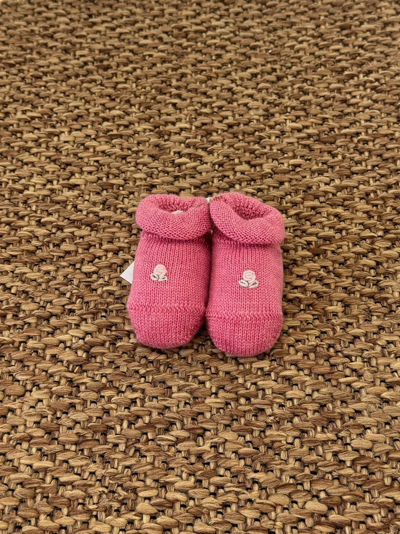 Infant booties MAGENTA 794 89