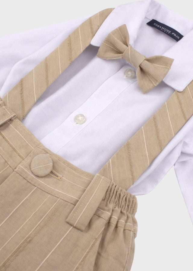 Brown Bermuda Waistcoat Ceremony Suit