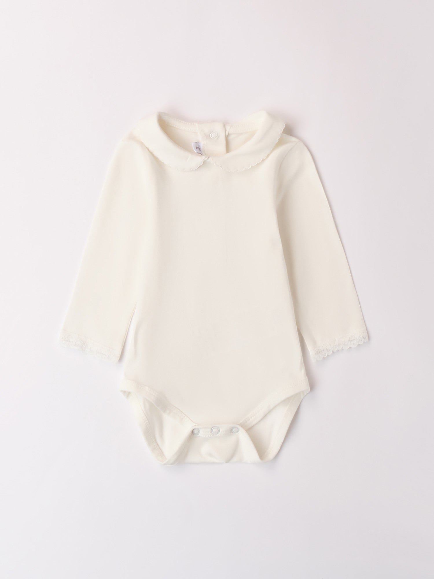 Body Cotone Manica Bianco 3B705/0112