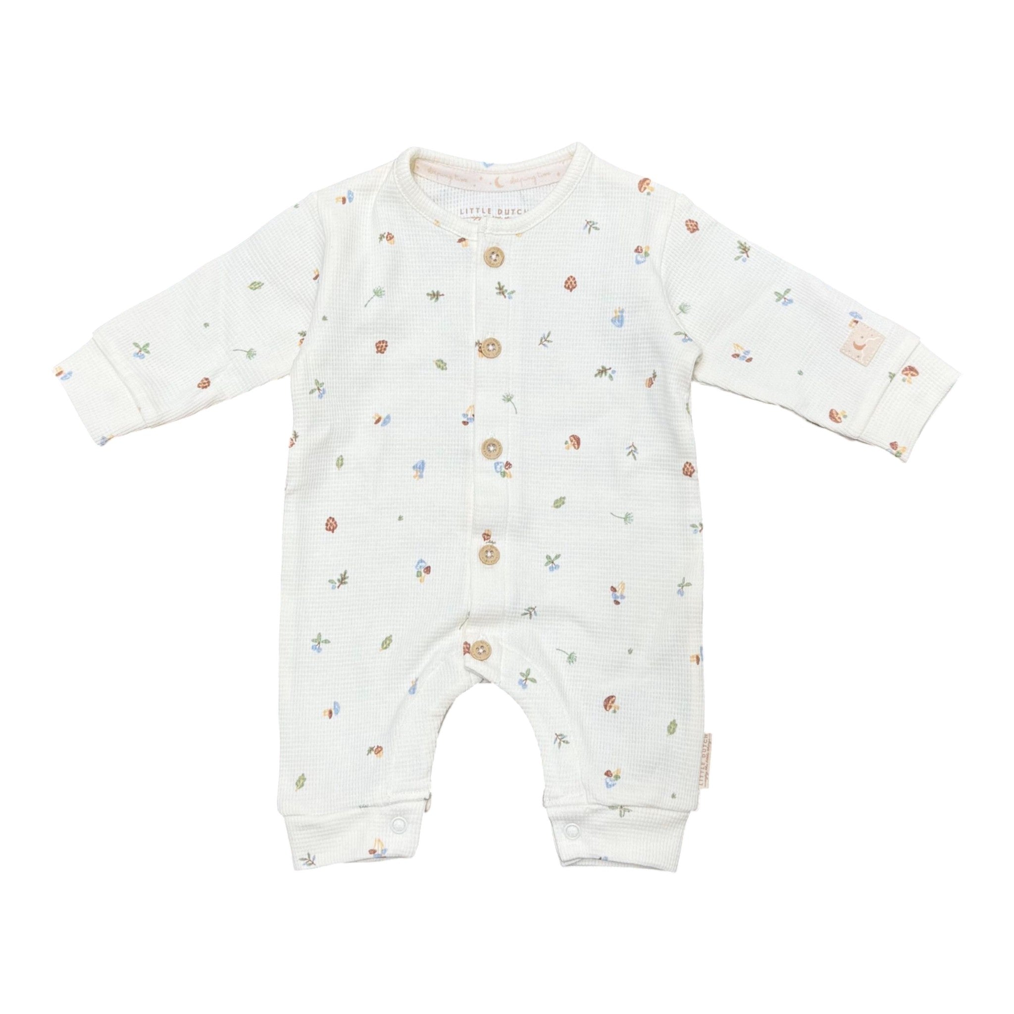 One-piece pajamas - Forest Friends White CL24296024