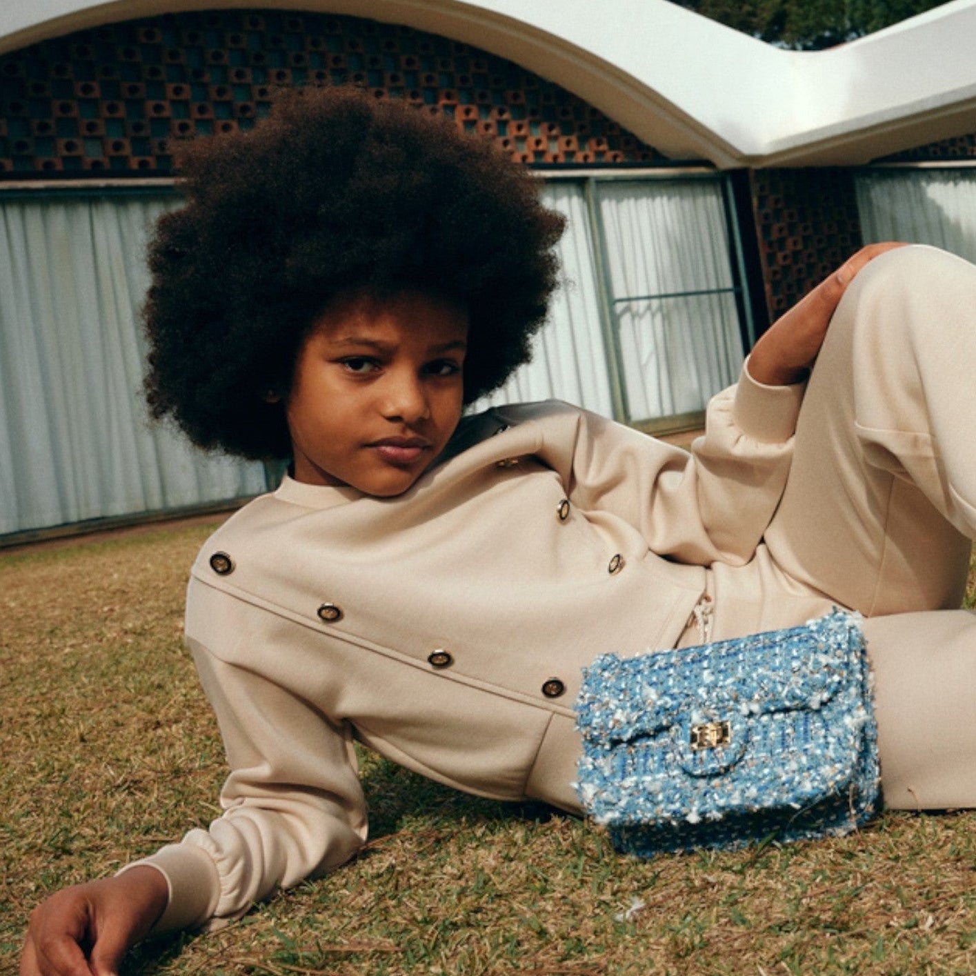 Compl. fascia contrasto Bimba Avorio 5730/67 -  NANU' BABY