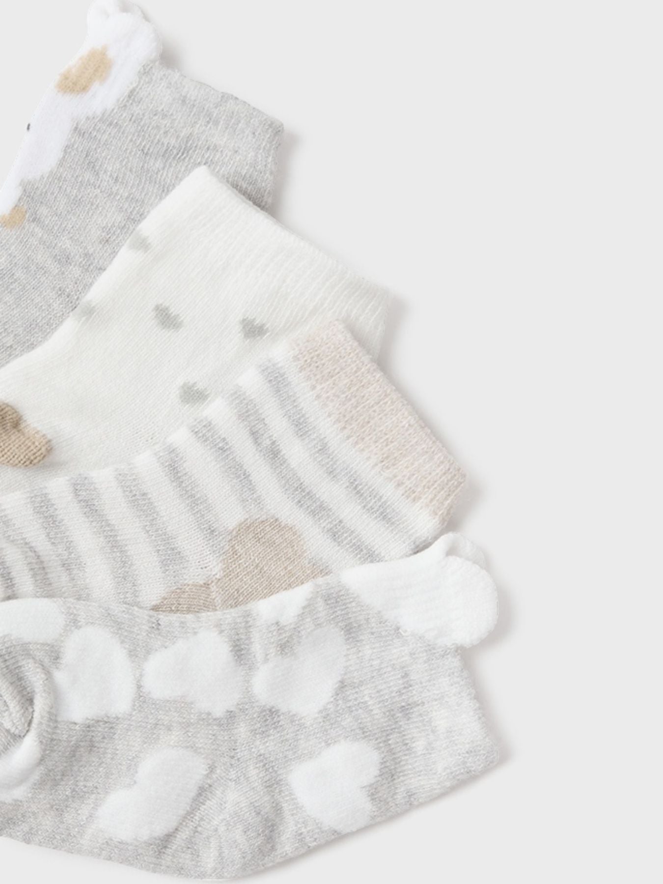 Set 4 calze  BEIGE 9711/L -  NANU' BABY