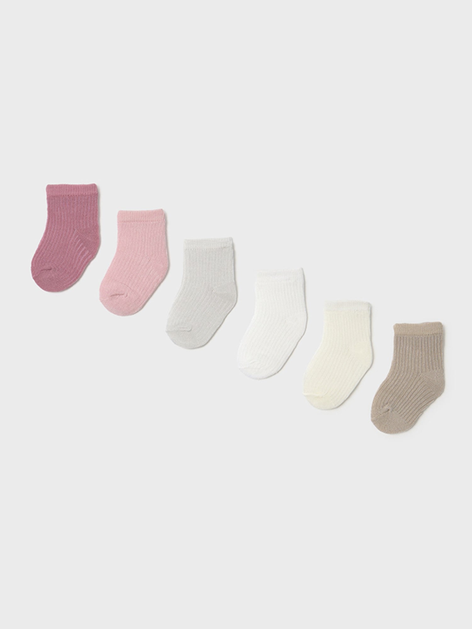 Set 6 calzini  ROSA 9860 /R -  NANU' BABY