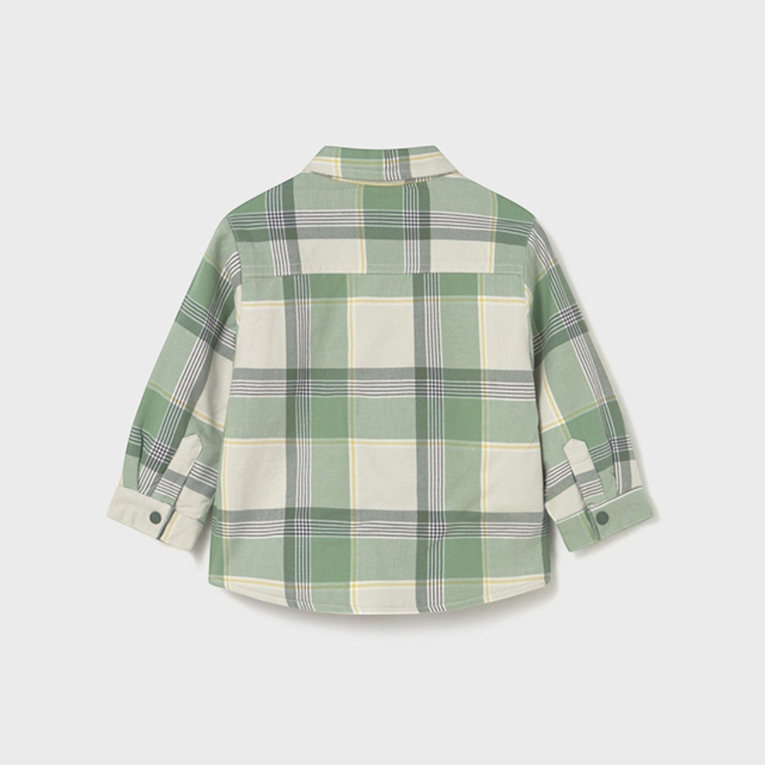Camicia quadri foderato Bimbo Verde 2104/83 -  NANU' BABY