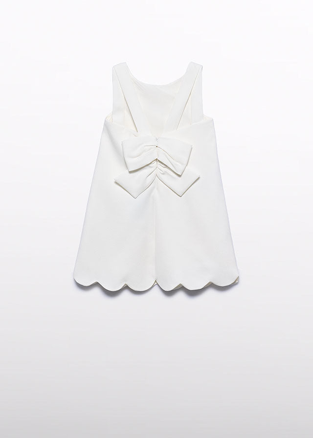 Scalloped Edge Floral Dress 5055/3