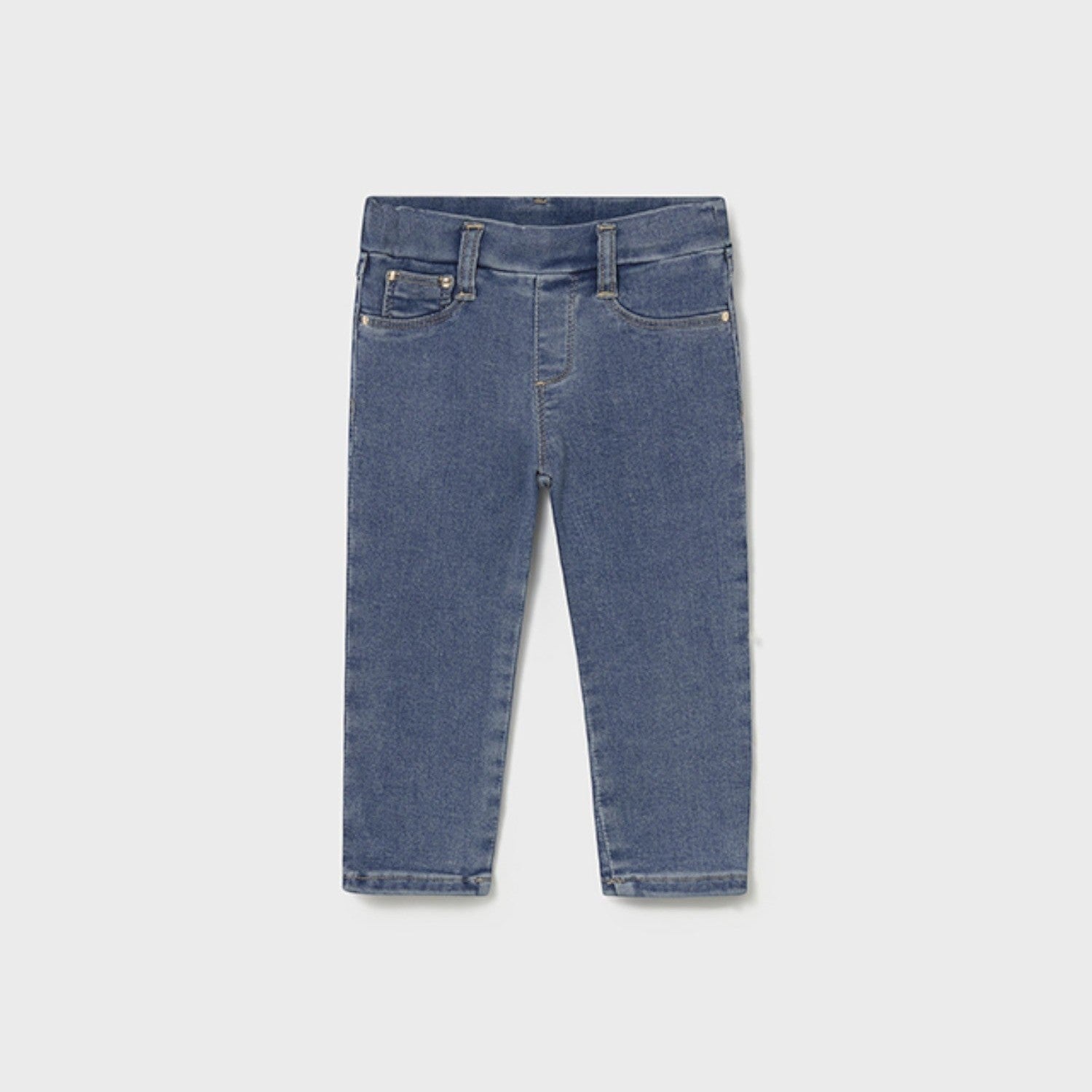 Pantalone chiuso texano basic Bimba Blu 576/95 -  NANU' BABY